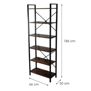 Obrazek Regał Loft 8640 E dark vintage wood