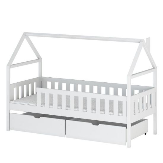 Obrazek Łóżko Domek Domi 90x200 white