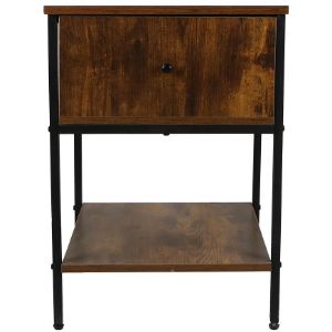 Obrazek Szafka Nocna Loft 8624 E dark vintage wood