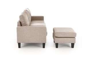 Obrazek Sofa z podnóżkiem Sally beżowy