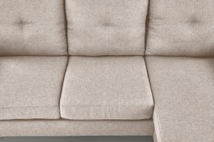 Obrazek Sofa z podnóżkiem Sally beżowy