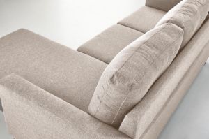 Obrazek Sofa z podnóżkiem Sally beżowy