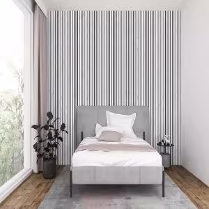 Obrazek Akustyczne lamele na filcu marmur jasny 21x300x2650mm