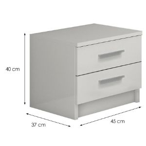 Obrazek Stolik Nocny biały