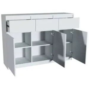 Obrazek Komoda Merg 3D3S biała