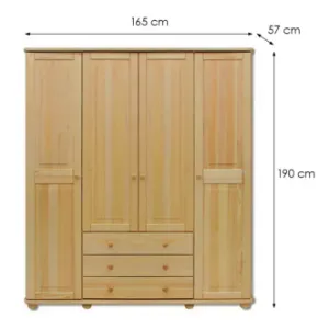 Obrazek Szafa Sosnowa SF129 surowy