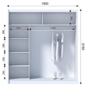 Obrazek Szafa Solo 180 wotan