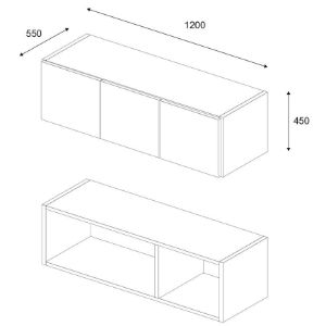 Obrazek Nadstawka do Szafy Pino 1 artisan