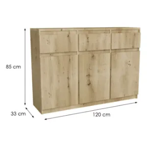 Obrazek Komoda Merg 3D3S artisan