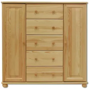 Obrazek Komoda Sosnowa KD125 surowy