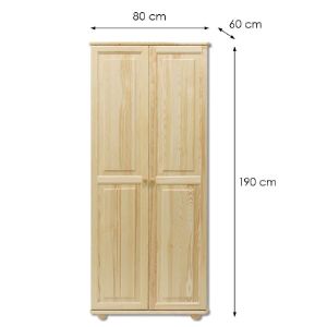 Obrazek Szafa Sosnowa SF104 surowy