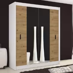 Obrazek Szafa ART 180 biały/artisan