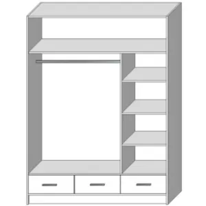 Obrazek Szafa Sophie 150 sonoma