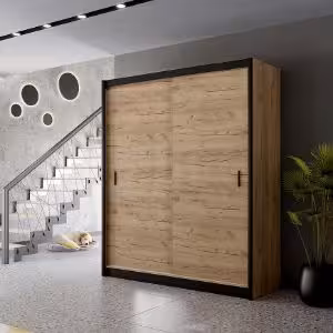 Obrazek Szafa Multi 180 craft/czarny