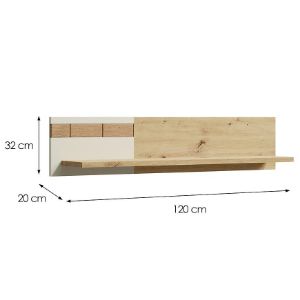 Obrazek Półka Keks K6 120 cashmere
