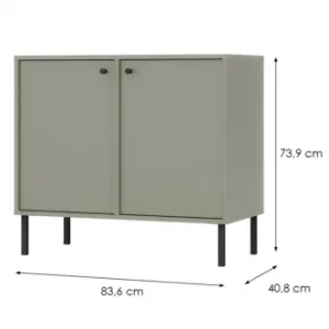 Obrazek Komoda Tokyo 2  2F eucaliptus 812