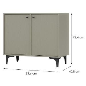 Obrazek Komoda Tokyo 1 2F eucaliptus 812