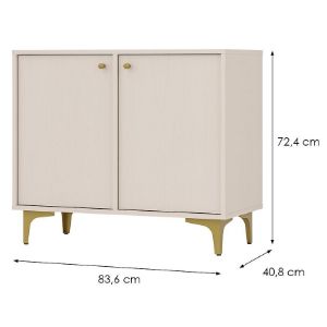 Obrazek Komoda Tokyo 1 2F beż piaskowy 812