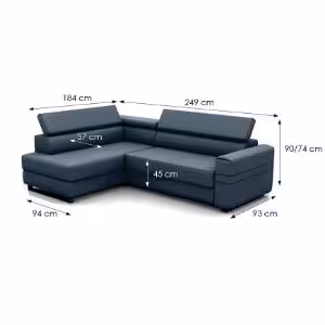 Obrazek Narożnik Livio lewostronny Neve 77