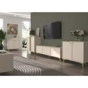 Obrazek Szafka RTV Tokyo 1 2K beż piaskowy 302