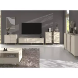 Obrazek Szafka RTV Tokyo 2 3K beż piaskowy 303