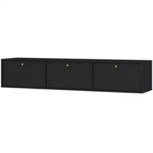 Obrazek Szafka RTV Tokyo 4 3K czarny grafit 303