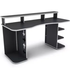 Obrazek Biurko Matrix 3 grafit/biały