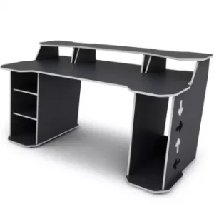 Obrazek Biurko Matrix 4 grafit/biały