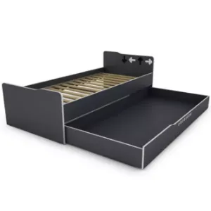 Obrazek Łóżko Matrix 90 grafit/biały