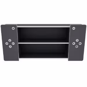 Obrazek Półka Matrix Shelf II grafit/biały