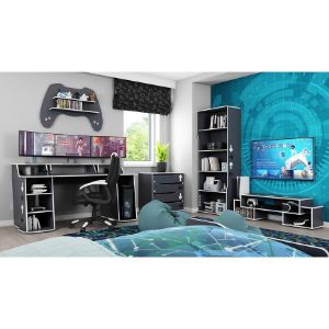 Obrazek Półka Matrix Shelf I grafit/biały
