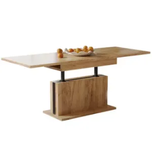 Obrazek Ławostół rozkładany Solaris-170 dąb złoty craft