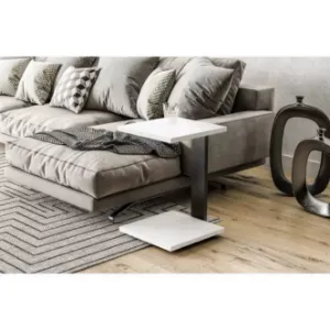 Obrazek Stolik Saturn- biały połysk