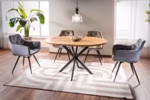 Obrazek Krzesło obracane Mateo ciemny beż