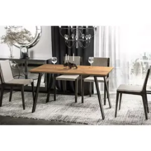 Obrazek Stół rozkładany Liwia-210 dąb craft złoty