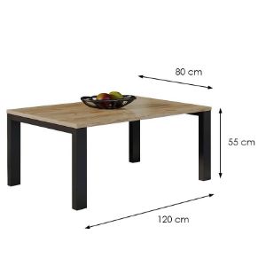 Obrazek Ława Garold 120 dąb złoty craft