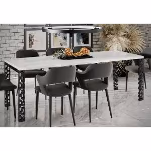 Obrazek Stół rozkładany Matio 220 biały połysk