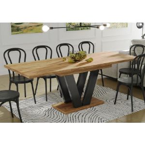 Obrazek Stół rozkładany Lara 210 dąb złoty craft