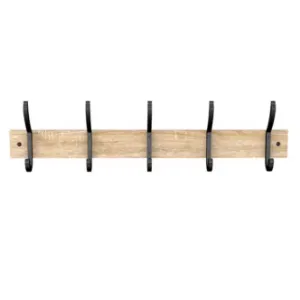 Obrazek Wieszak ścienny 9332 naturalny/czarny
