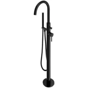 Obrazek Bateria wannowa wolnostojąca czarna Y