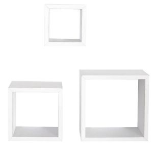 Obrazek Półki wiszące 3 szt. PD11036 białe