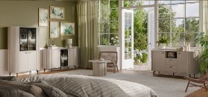 Obrazek Stół okrągły Zante ZA 8 120 cm kaszmir