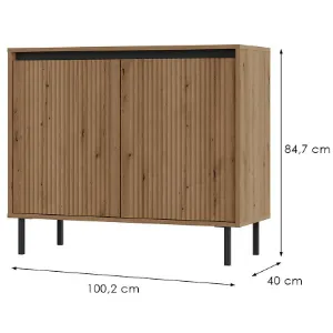 Obrazek Komoda Osaka 812 2F dąb evoke