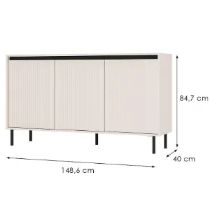 Obrazek Komoda Osaka 813 3F beż piaskowy