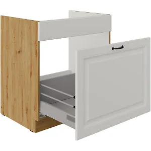 Obrazek Szafka kuchenna Stilo biały mat/artisan 80ZL 1S BB