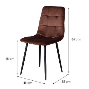 Obrazek Krzesło W168 Brąz