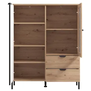 Obrazek Witryna Vandea 2k2f artisan/czarny 11013561