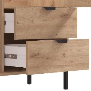 Obrazek Witryna Vandea 2k2f artisan/czarny 11013561