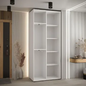 Obrazek Szafa 45 Canaris 1 110 biały/silver