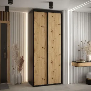 Obrazek Szafa 45 Canaris 1 100 czarny/artisan/czarny